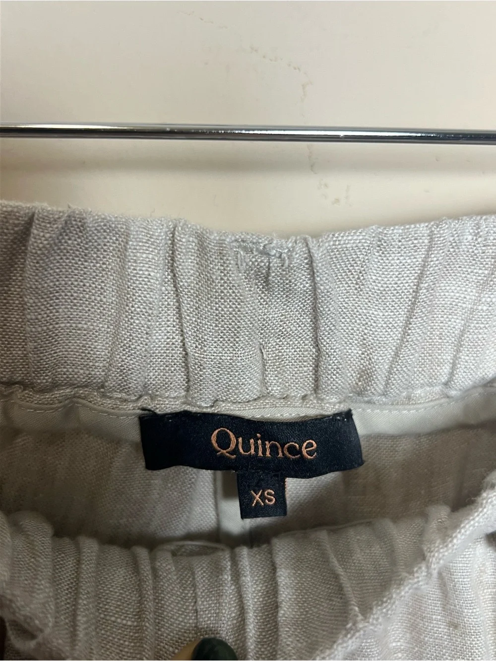 Quince 100% European Linen Pants Flax Size XS